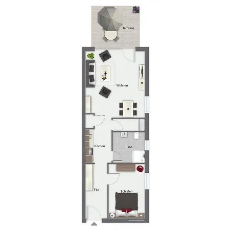 Papillon 15-4 Apartment